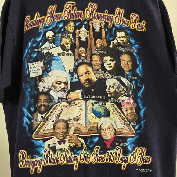 BLACK HISTORY 2001 T-Shirt  *ULTRA RARE - NWOT* - Picture 15 of 15